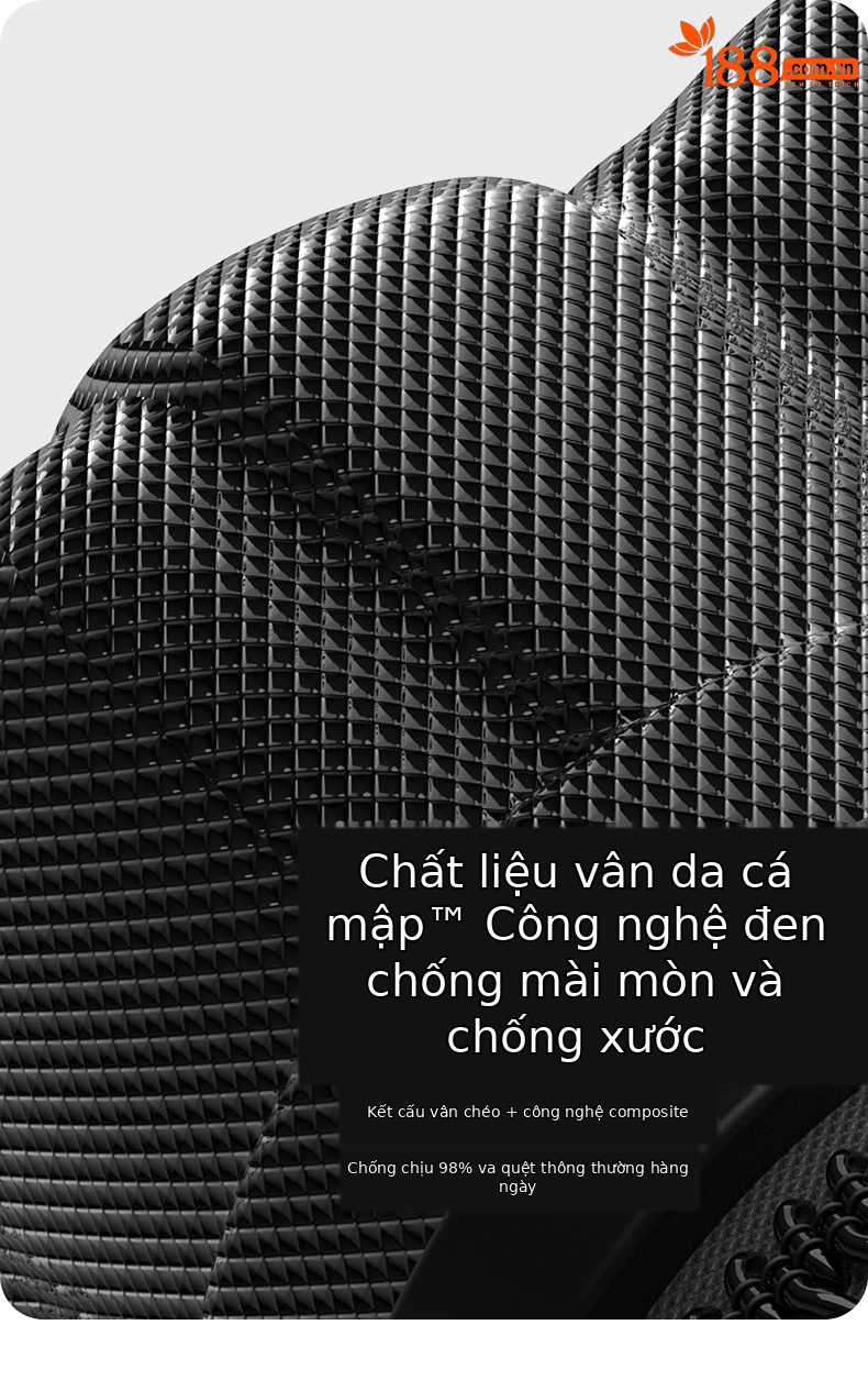 Bộ vali ba mảnh 20/24/28 inch cao cấp, thiết kế sang trọng, phù hợp mọi chuyến đi — Màu đen chi tiết 6