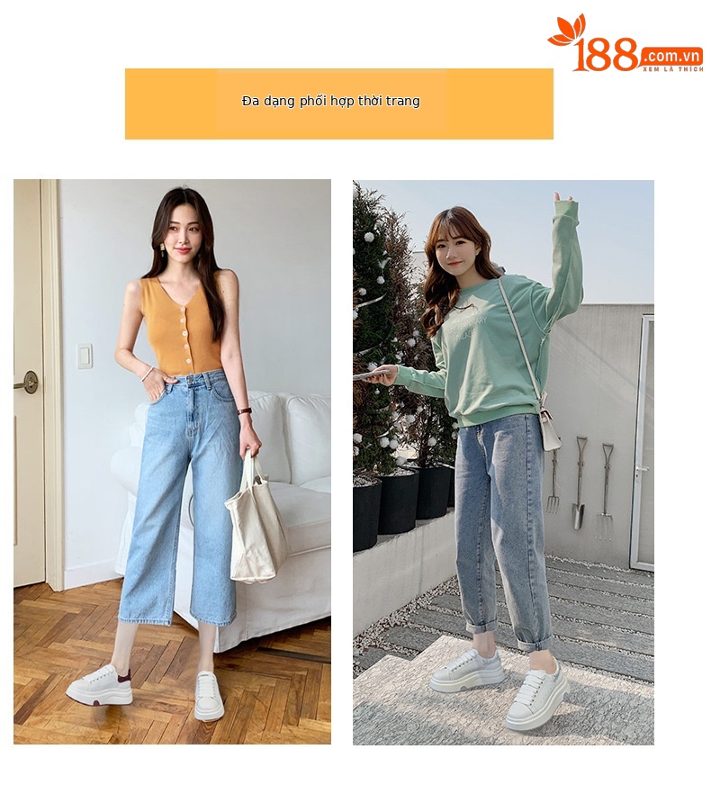 Giày sneaker nữ đế dày kiểu Hàn Quốc hình trái tim, cổ thấp, phong cách thời trang mùa xuân 2026 — M2806 màu đỏ, M2806 màu be, M2806 màu đen chi tiết 6