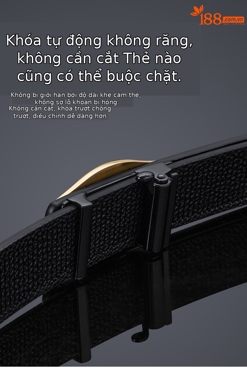 Thắt lưng nam da cao cấp thương hiệu Hoàng đế Paul mẫu mới 2025 phong cách thời trang — 120cm, 130cm, 110cm, 125cm chi tiết 10