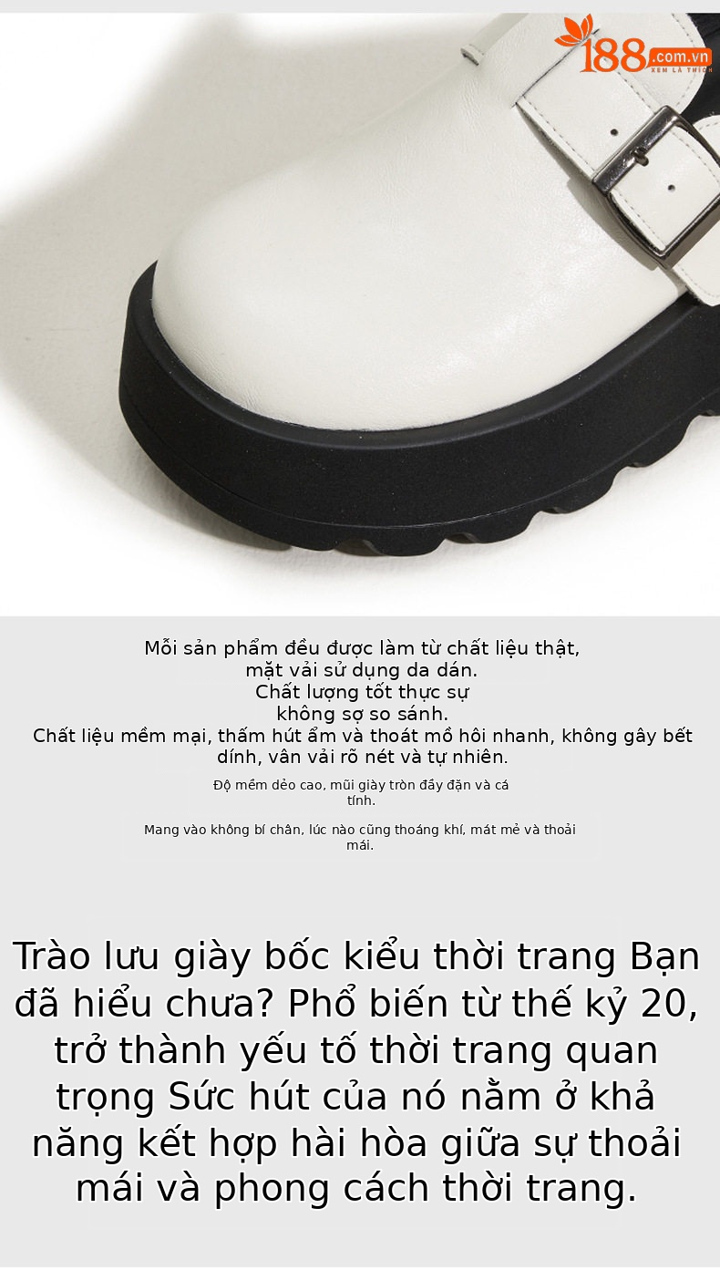 Dép sandal nữ đế dày Birkenstock phong cách mùa hè — Đen, Trắng chi tiết 7