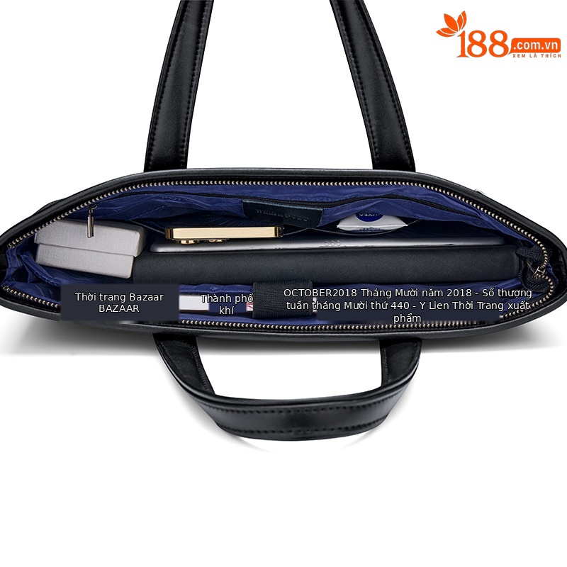 Cặp công sở nam da cao cấp mẫu mới 2025 – túi xách tay đựng laptop