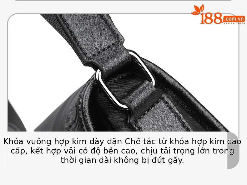 Túi đeo chéo nam Emperor Paul 2025 cao cấp phong cách công sở chi tiết 16