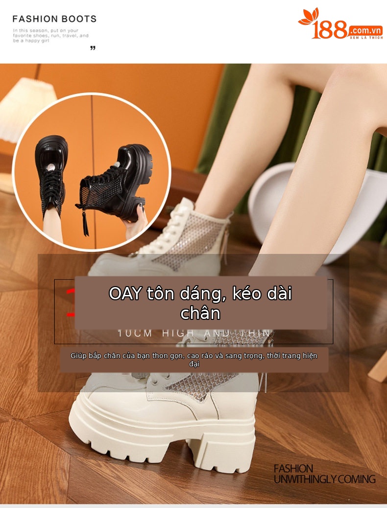 Dép sandal nữ xỏ ngón đế bệt mùa hè thoáng khí — Len sạch, Đen chi tiết 9