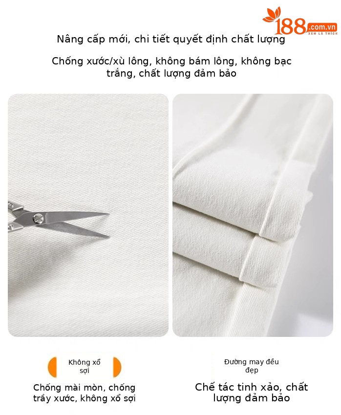 Quần jean nữ ống loe cạp cao dáng suông ôm nhẹ — Màu be [bình thường] chi tiết 10