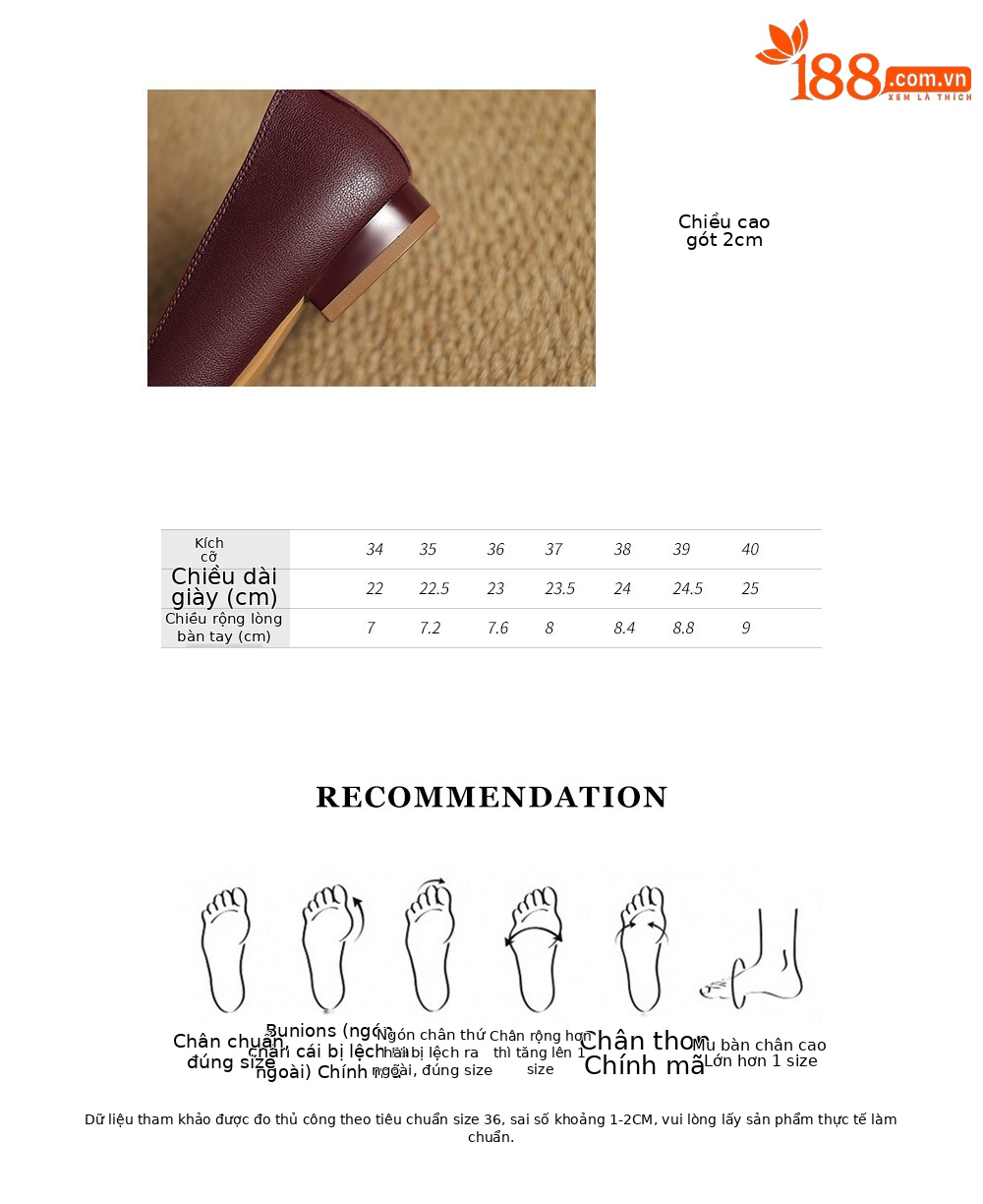 Giày lười nữ mũi vuông da cừu đế bệt phong cách retro — Màu đỏ rượu chi tiết 4