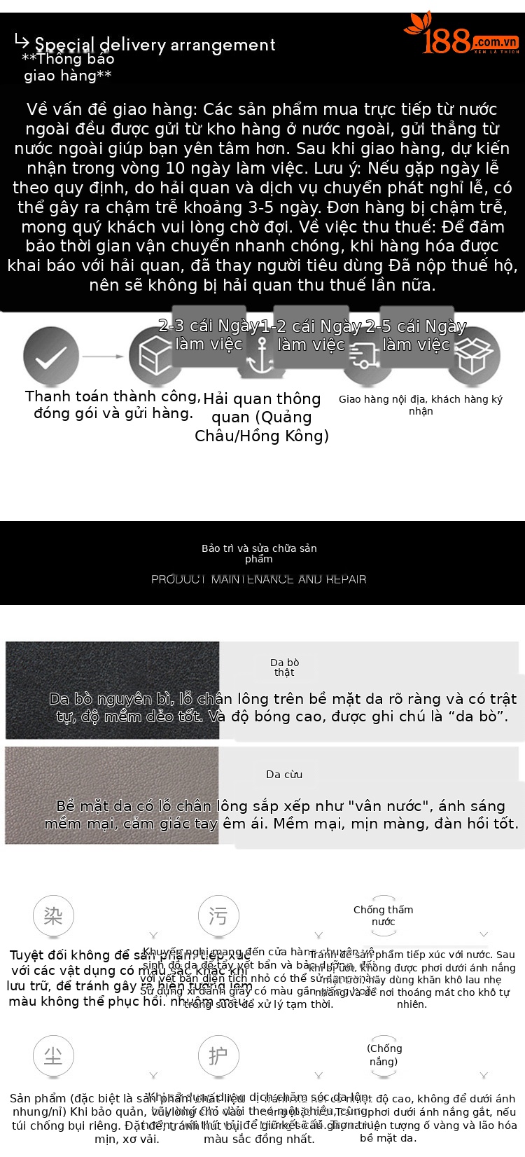Túi bucket da thật dây xích hình thoi phong cách Chanel xách tay đeo chéo — Màu trắng, Màu đen, Màu xanh lam, Màu hồng chi tiết 10
