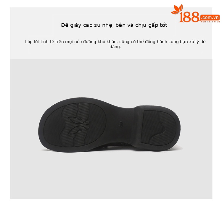 Giày lười nữ lưới thoáng khí mũi vuông mùa xuân hè 2025 — 4623101151 màu đen, 4624101170 Màu be, 4624101234 Màu đen, 4623101151 màu be chi tiết 4