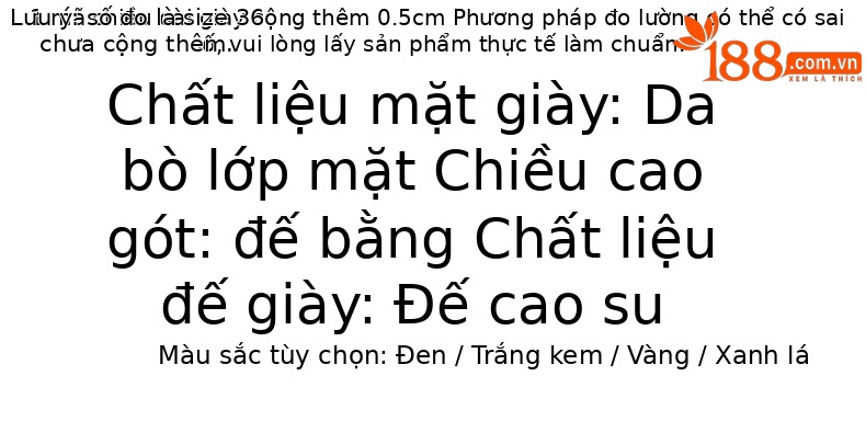 Giày lười nữ da thật mũi tròn đế mềm mùa xuân hè — Màu đen chi tiết 3
