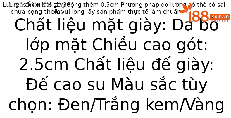 Sandal bít mũi nữ da mềm đế bằng khoét lỗ mũi tròn gót thấp — Màu đen chi tiết 3