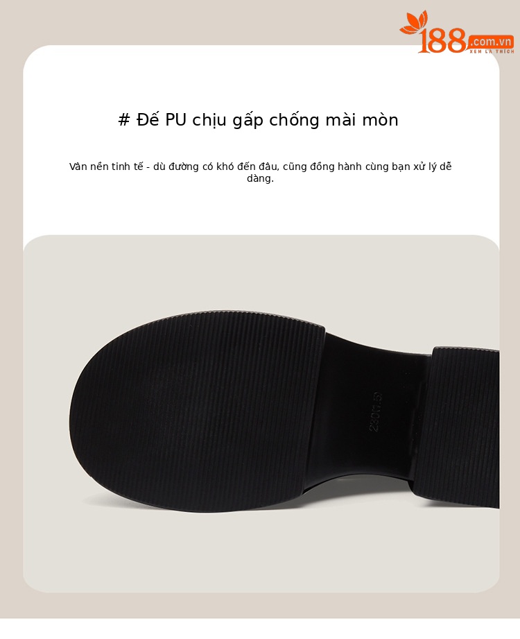 Giày lười nữ mặt lưới đế dày phong cách loafer mùa hè 2025 — 4624101179 màu đen, 4624101179 màu be, 4624101157 Màu đen, 4623101149 Màu đen chi tiết 5