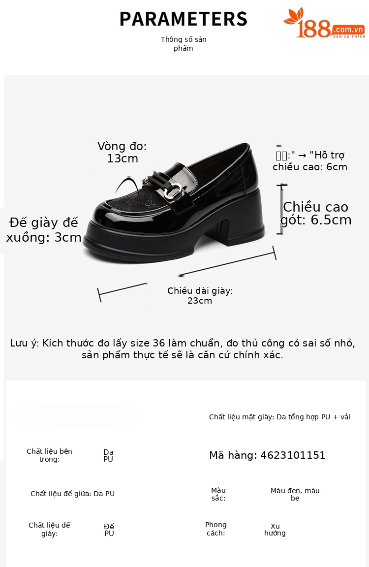 Giày lười nữ mặt lưới đế dày phong cách loafer mùa hè 2025 — 4624101179 màu đen, 4624101179 màu be, 4624101157 Màu đen, 4623101149 Màu đen chi tiết 2