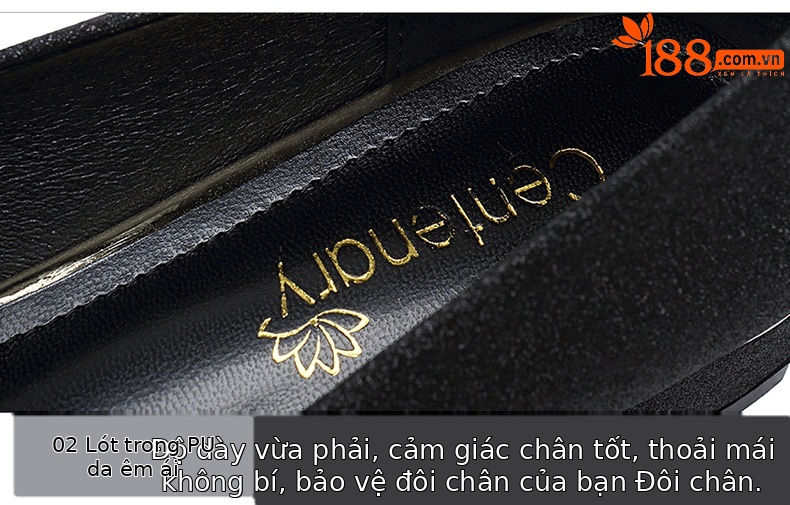 Giày nữ mũi nhọn miệng nông da thật gót vừa 4 cm mùa xuân hè 2025 — GQ 73341 màu bạc gót vừa 4cm, GQ 1672 vàng gót giữa 4cm, GQ 9235 vàng gót giữa 4cm, GQ 9235 đen gót vừa 4cm chi tiết 21
