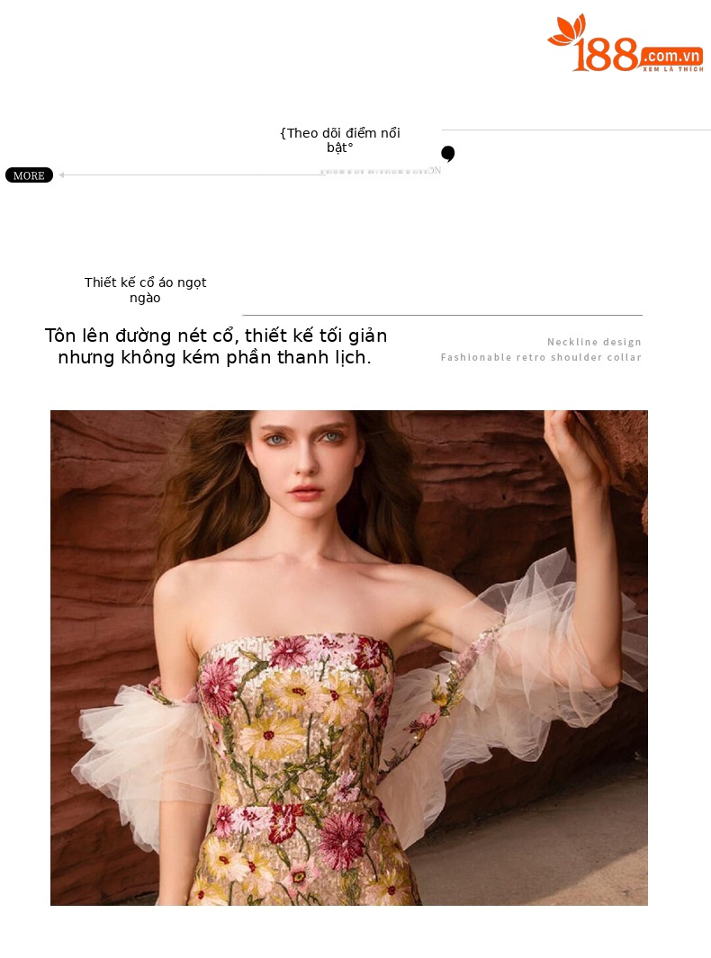 Đầm dạ hội ôm body satin cao cấp, kiểu dáng ống đứng sang trọng — Màu sắc hình ảnh chi tiết 3
