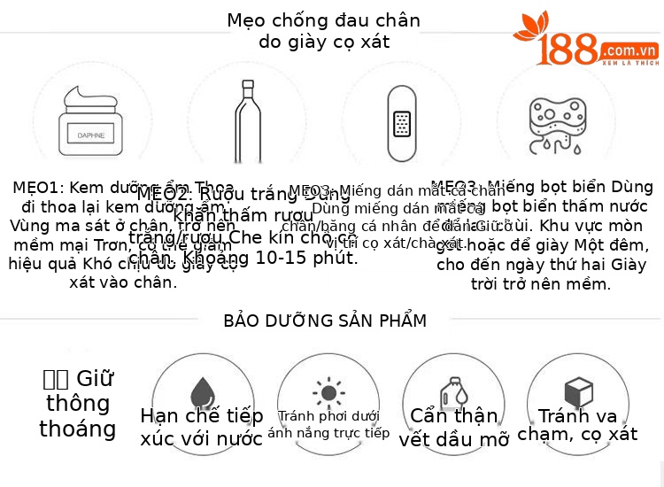 Giày da nữ mũi tròn đế xuồng phong cách Anh nơ buộc — Màu đen, Màu đỏ rượu, Màu trắng chi tiết 27