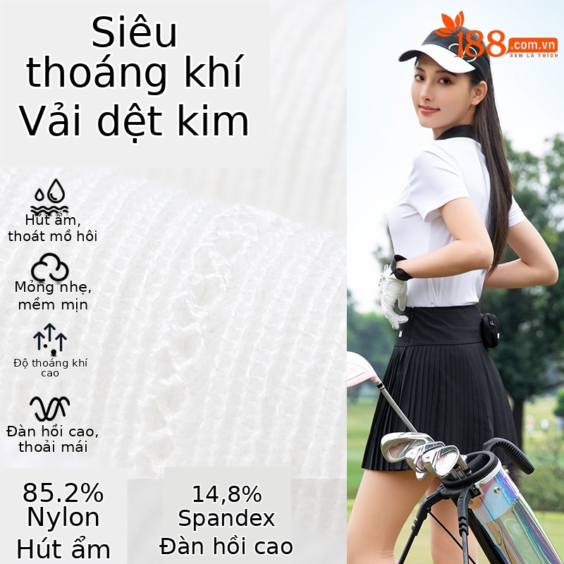 Áo polo nữ tay ngắn thun co giãn eo thon gọn — POLO màu trắng [nhẹ và đàn hồi cao/kết cấu có nếp nhăn/eo thon gọn] YF785, POLO màu đen [nhẹ và đàn hồi cao/kết cấu vân mịn/eo thon gọn] YF785, Sakura Phấn hoa POLO [Nhẹ và đàn hồi cao/kết cấu mịn/eo thon gọn] YF785