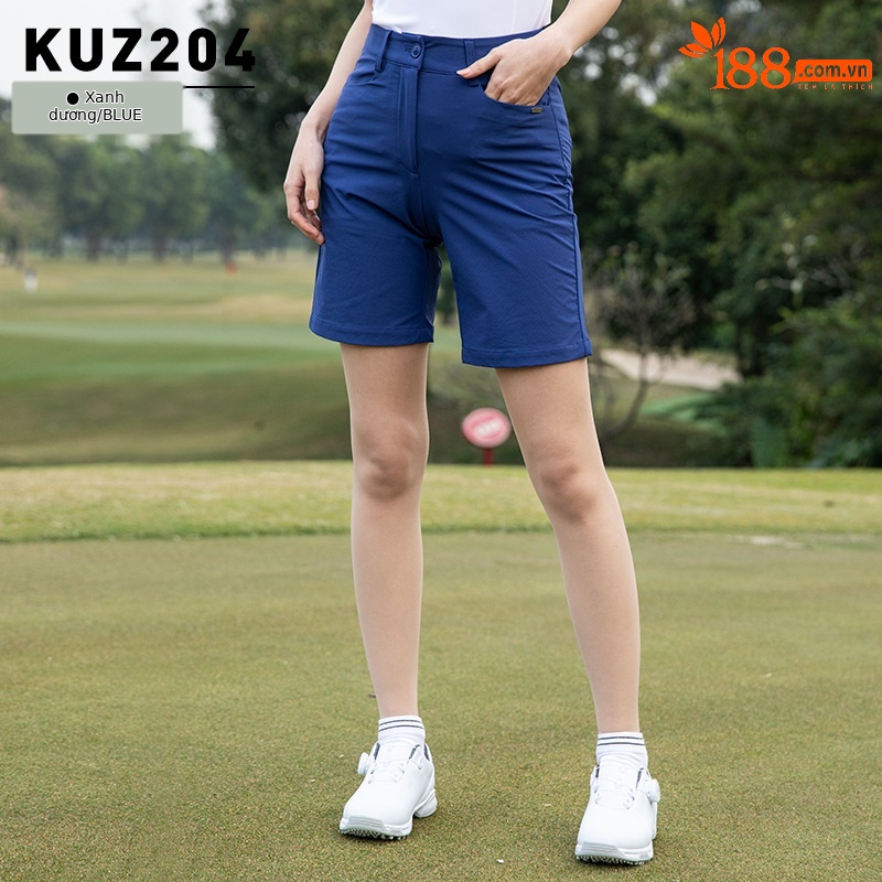 Quần short màu xanh lam [co giãn và thoải mái/thoáng khí và khô ráo/nâng hông và hông] KUZ204