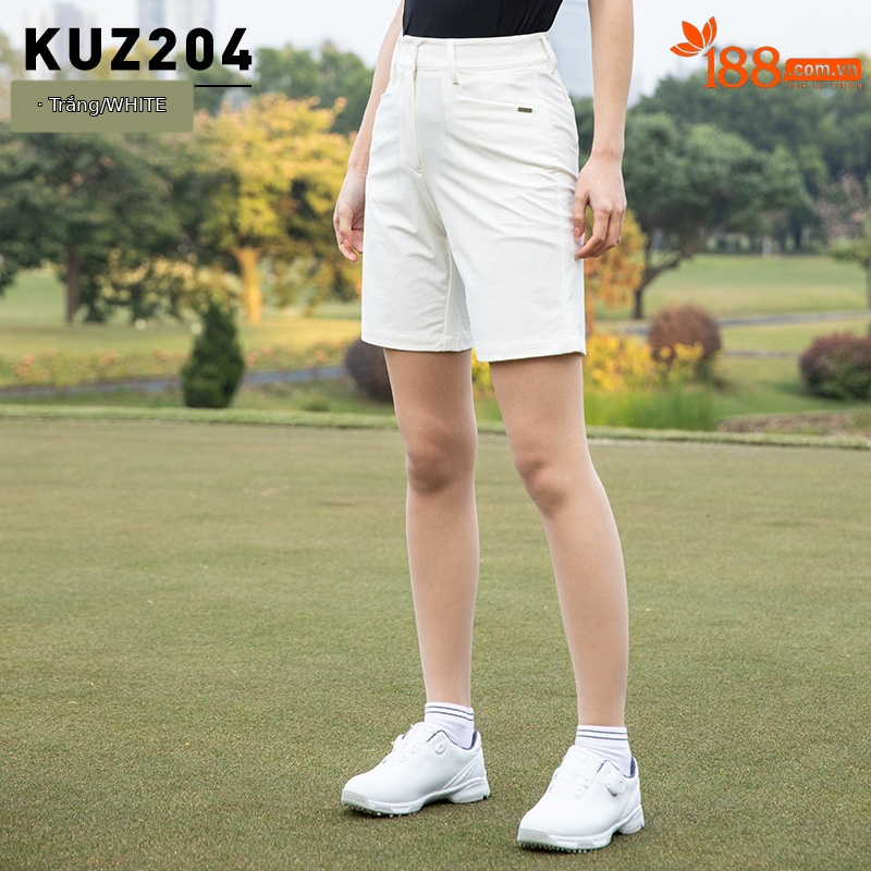 Quần short trắng [co giãn và thoải mái/thoáng khí và khô ráo/nâng hông và hông] KUZ204