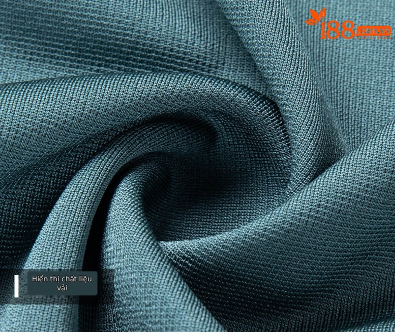 Áo polo nam cổ bẻ tay ngắn chất liệu tơ tằm mềm mịn, form thoải mái mùa hè — Màu xanh lá 25088 chi tiết 19