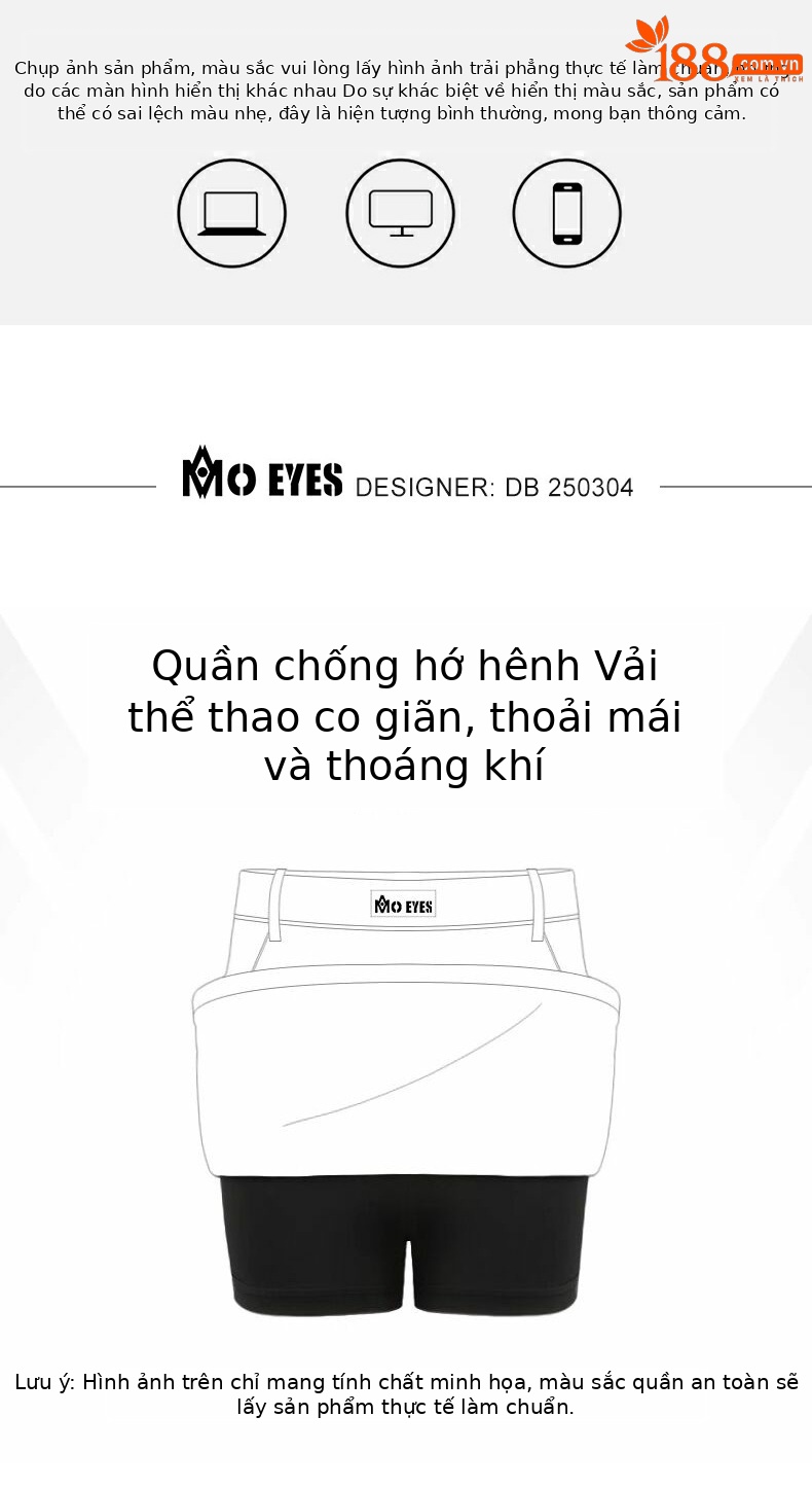 Áo thun golf nữ tay ngắn phối váy ngắn thể thao — Áo trắng [lưới thoáng khí tay vai/vải mát nhẹ/eo thon gọn] M25YF036, Áo đen [lưới thoáng khí tay vai/vải mát nhẹ/eo thon gọn] M25YF036, Áo màu ngỗng sữa [lưới thoáng khí tay vai/vải mát nhẹ/eo thon gọn] M25YF036 chi tiết 14
