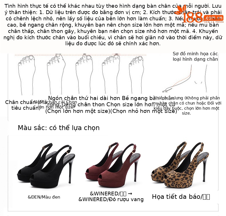 Giày cao gót nữ mũi nhọn miệng cá da lộn đế chống thấm — màu đen nhung chi tiết 1