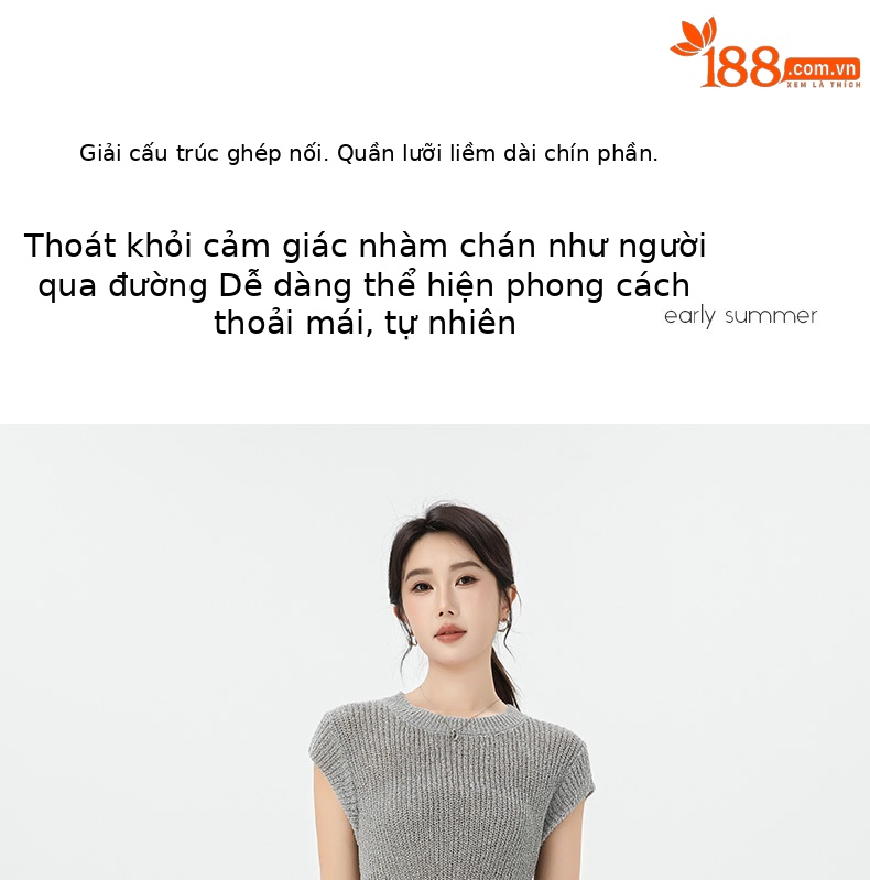 Quần harem nữ ống rộng cạp cao co giãn dáng 9 phân — Màu hồng củ sen chi tiết 1
