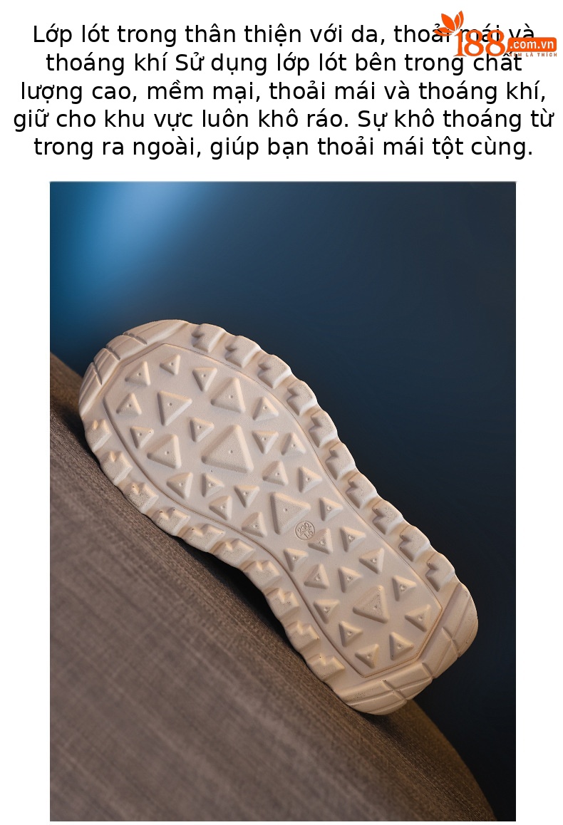 Giày sneaker nữ chunky đế dày lưới thoáng khí tăng chiều cao phong cách cổ điển — màu be chi tiết 9