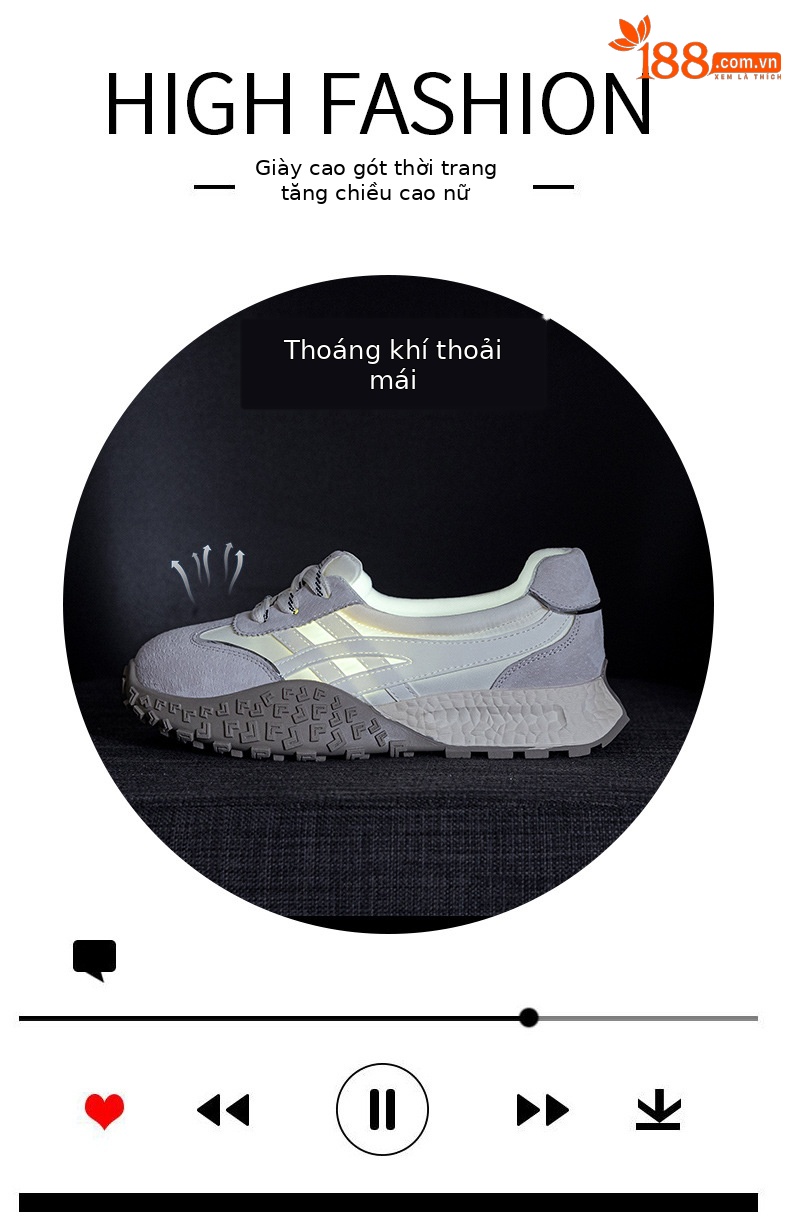 Giày sneaker nữ đế dày phong cách Đức miệng nông thời trang đa năng hè 2026 — M2822 màu vàng, M2822 Màu tím, M2822 màu be chi tiết 4