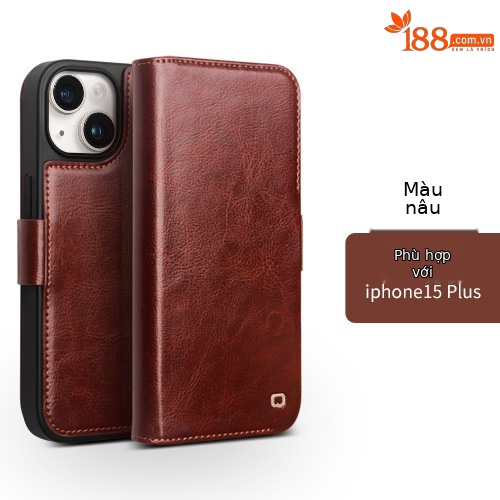 IPhone15 plus cổ điển 103 màu nâu sẫm