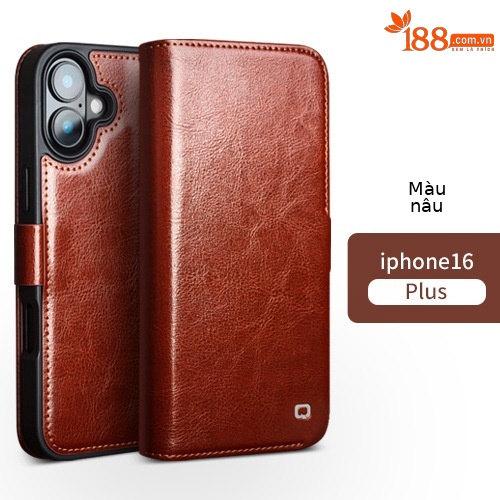 IPhone16 plus cổ điển 103 màu nâu sẫm