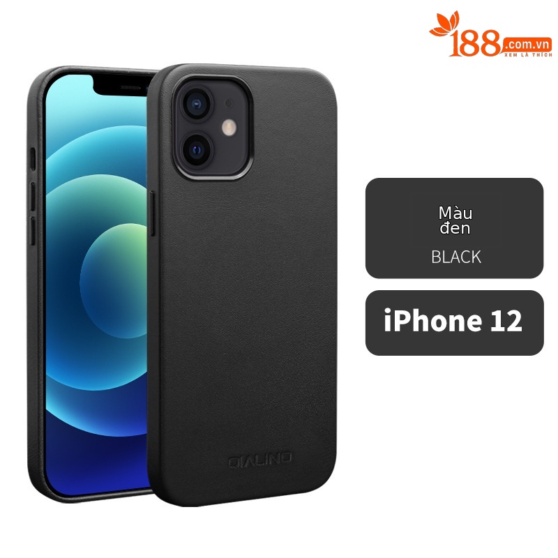 Ốp lưng da thật từ tính cho iPhone 12 mini – bảo vệ chống sốc, hút từ tiện lợi — 6.1inch iPhone12 phiên bản chính thức màu đen từ tính, 6.1inch iPhone12 phiên bản chính thức hút nam châm đỏ thẫm, 6.1inch iPhone12 phiên bản chính thức cỏ hút từ tính màu kim cương, 6.1inch iPhone12 Pro phiên bản chính thức hút nam châm màu đen