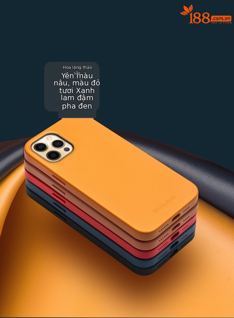 Ốp lưng da thật từ tính cho iPhone 12 mini – bảo vệ chống sốc, hút từ tiện lợi — 6.1inch iPhone12 phiên bản chính thức màu đen từ tính, 6.1inch iPhone12 phiên bản chính thức hút nam châm đỏ thẫm, 6.1inch iPhone12 phiên bản chính thức cỏ hút từ tính màu kim cương, 6.1inch iPhone12 Pro phiên bản chính thức hút nam châm màu đen chi tiết 18