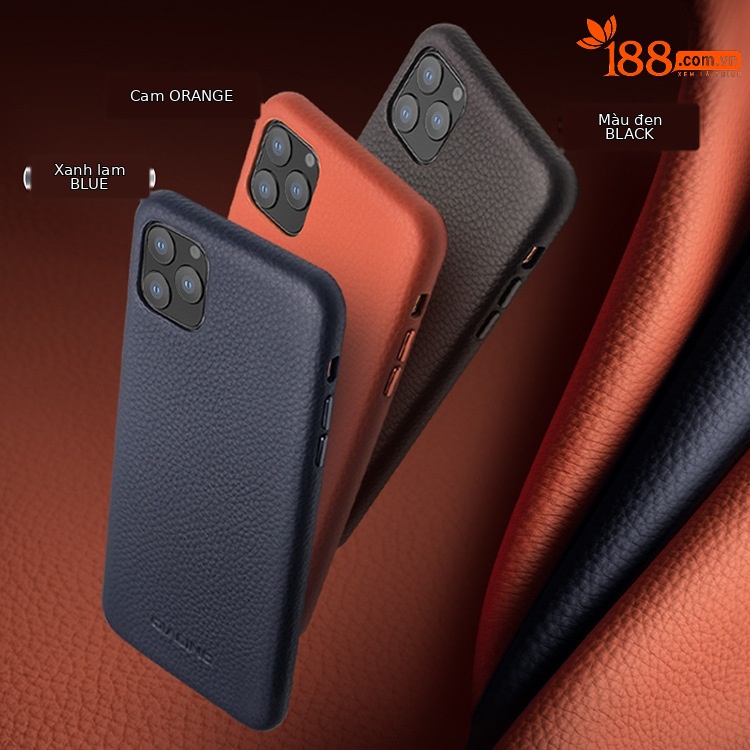 Ốp lưng da thật cho iPhone 11 Pro Max, bao da bảo vệ chống sốc — IPhone 11 Pro 5,8 inch yêu ngựa nguyên bản màu cam, IPhone 11 Pro 5,8 inch yêu ngựa nguyên bản màu xanh hoàng gia, IPhone 11 Pro Max iPhone 6,5 inch màu đen nguyên bản, IPhone 11 Pro Max 6,5 inch yêu ngựa nguyên bản màu cam