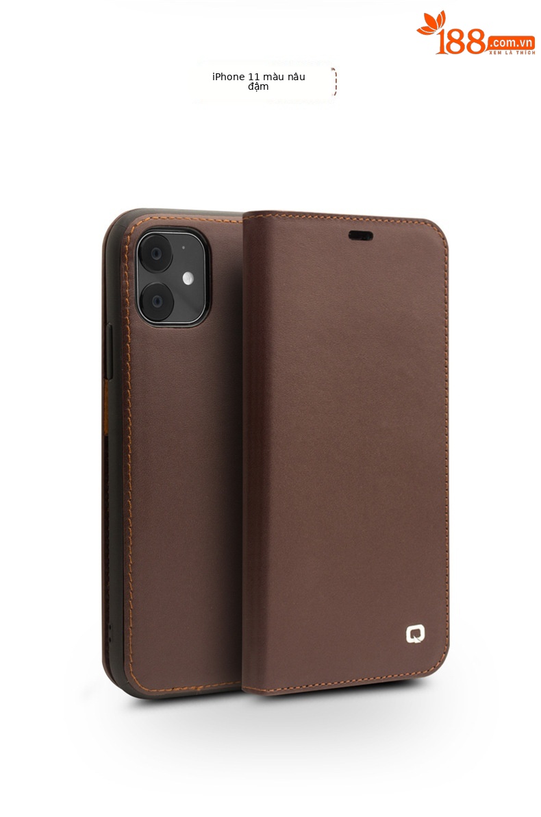 Ốp lưng iPhone 11 Pro Max da thật nắp gập chống rơi, tích hợp khe thẻ — [5,8 inch] iPhone11 Pro màu đen cổ điển thế hệ thứ hai, [5,8 inch] iPhone11 Pro màu nâu sẫm cổ điển thế hệ thứ hai, [6,5 inch] iPhone11 Pro Max thế hệ thứ hai màu đen cổ điển chi tiết 12
