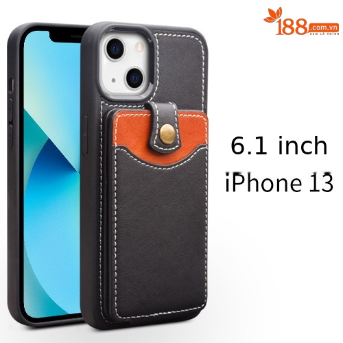 Ốp lưng iPhone 13 Pro Max chống sốc viền dày — Thẻ kinh doanh iphone13 6,1 inch màu đen, Thẻ công sở iphone13 Pro 6,1 inch màu đen, 6.7inch iphone13 Pro max danh thiếp Crazy Horse nâu, 6.1inch Thẻ kinh doanh iphone13 Pro Crazy Horse Brown