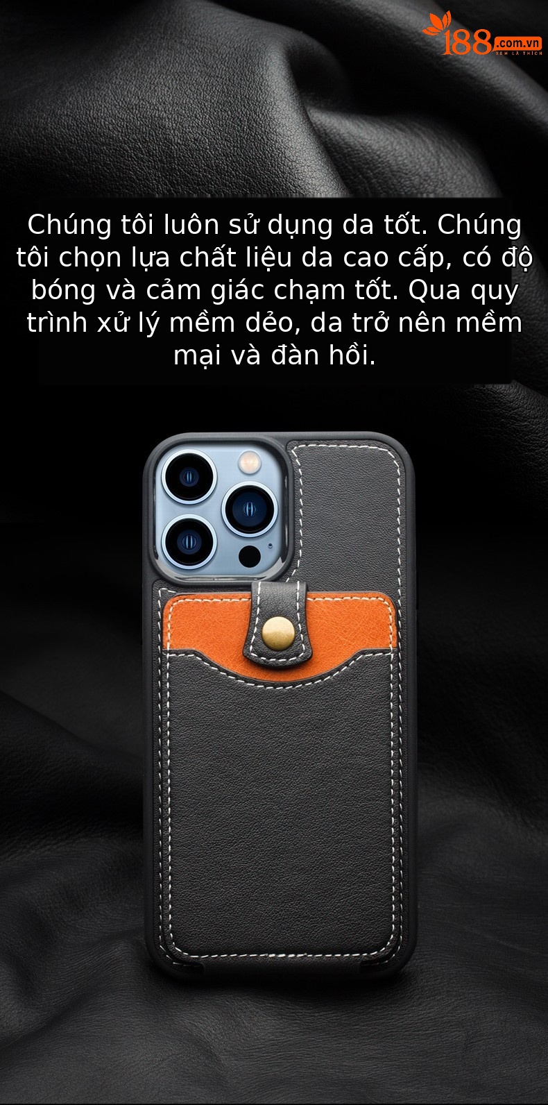Ốp lưng iPhone 13 Pro Max chống sốc viền dày — Thẻ kinh doanh iphone13 6,1 inch màu đen, Thẻ công sở iphone13 Pro 6,1 inch màu đen, 6.7inch iphone13 Pro max danh thiếp Crazy Horse nâu, 6.1inch Thẻ kinh doanh iphone13 Pro Crazy Horse Brown chi tiết 2