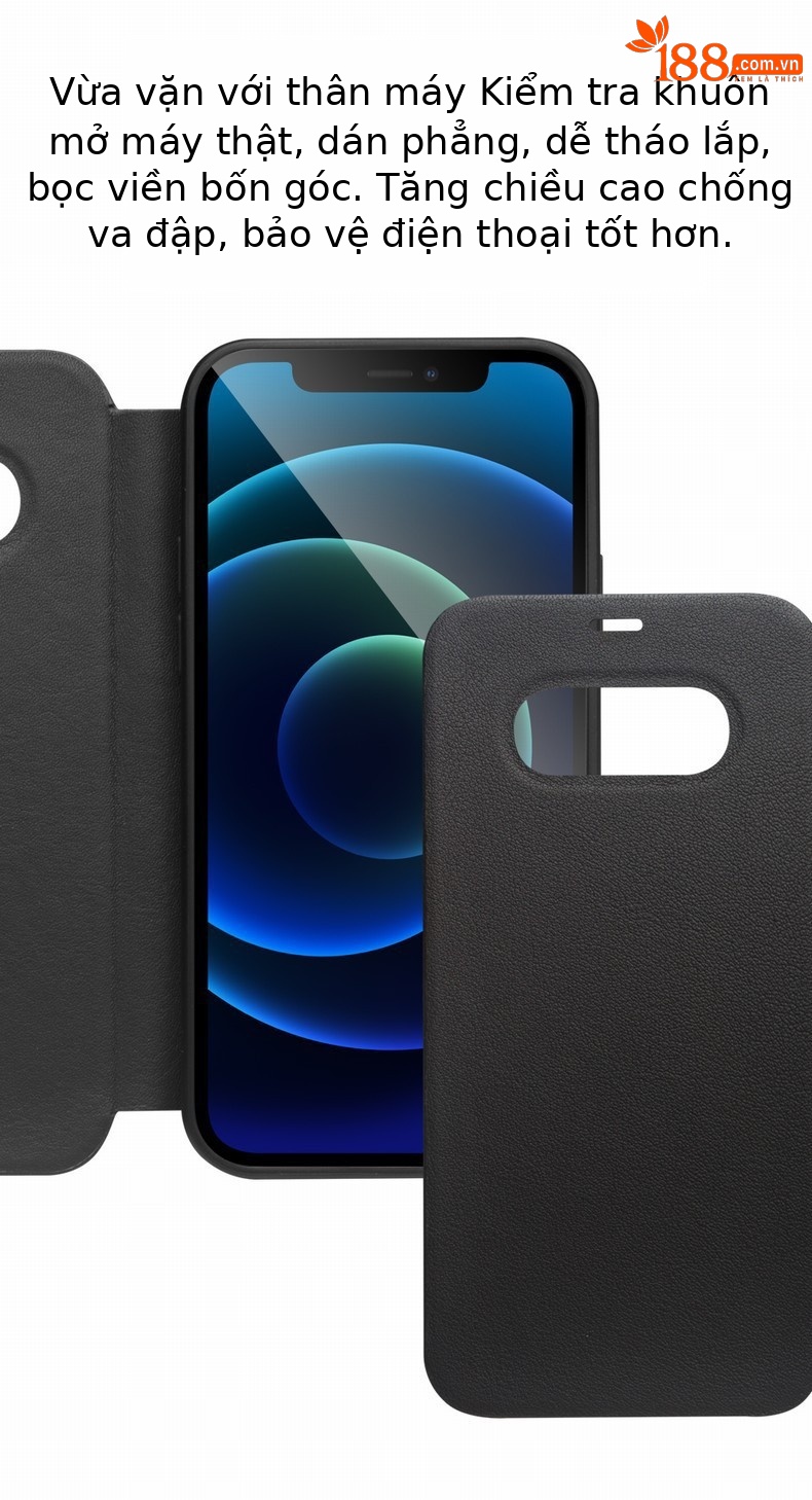 Ốp lưng da thật nắp gập chống sốc cho iPhone 13 Pro Max và 13 mini — IPhone13Pro max 6,7 inch nắp gập siêu mỏng màu nâu, Màu đen lật siêu mỏng iPhone13Pro max 6,7 inch, IPhone13Pro 6,1 inch nắp gập siêu mỏng màu nâu, IPhone13Pro 6,1 inch nắp gập siêu mỏng màu đen chi tiết 5