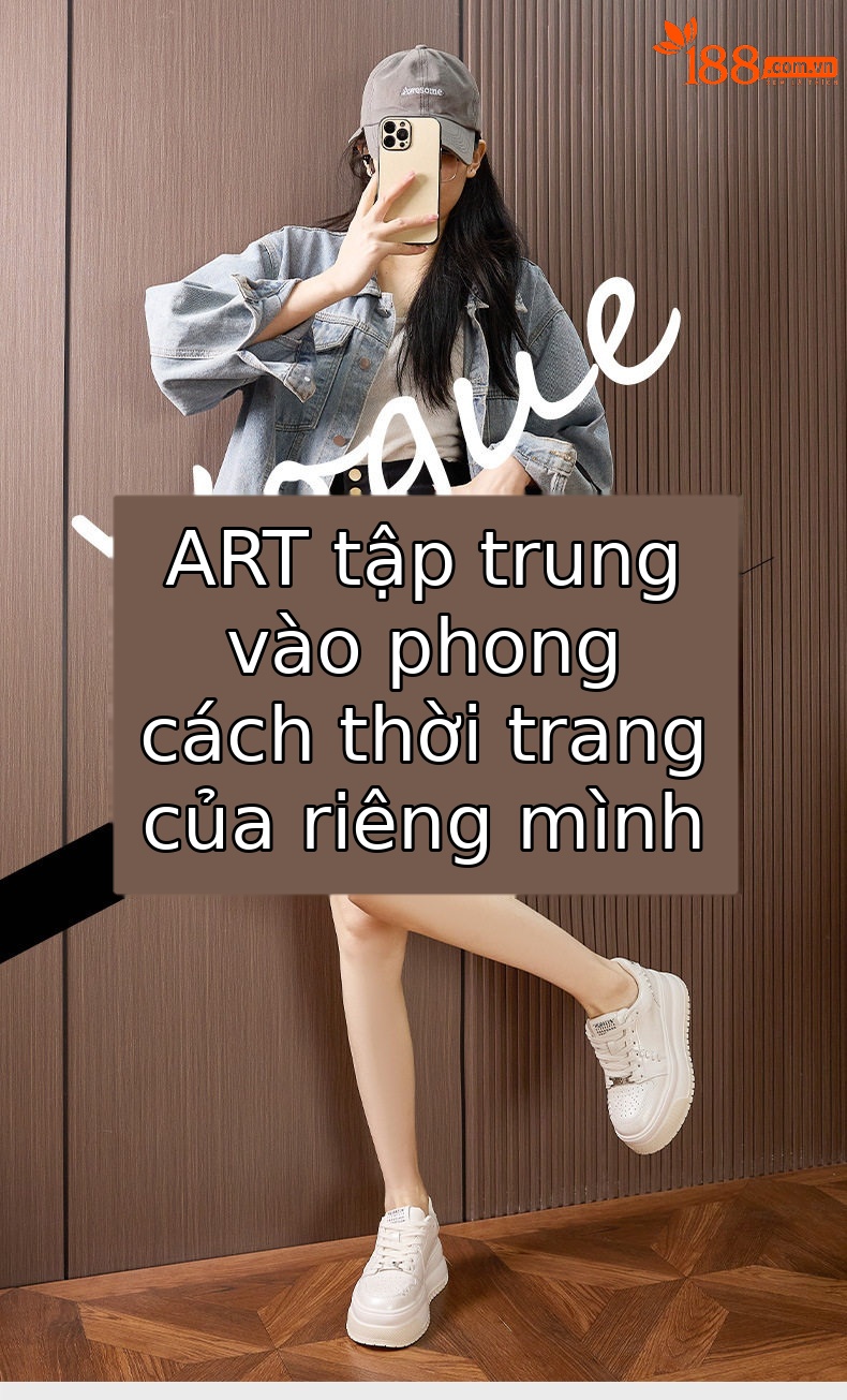 Giày sneaker nữ chunky đế dày trắng phong cách thể thao — Lông nguyên chất, Bạc chi tiết 1