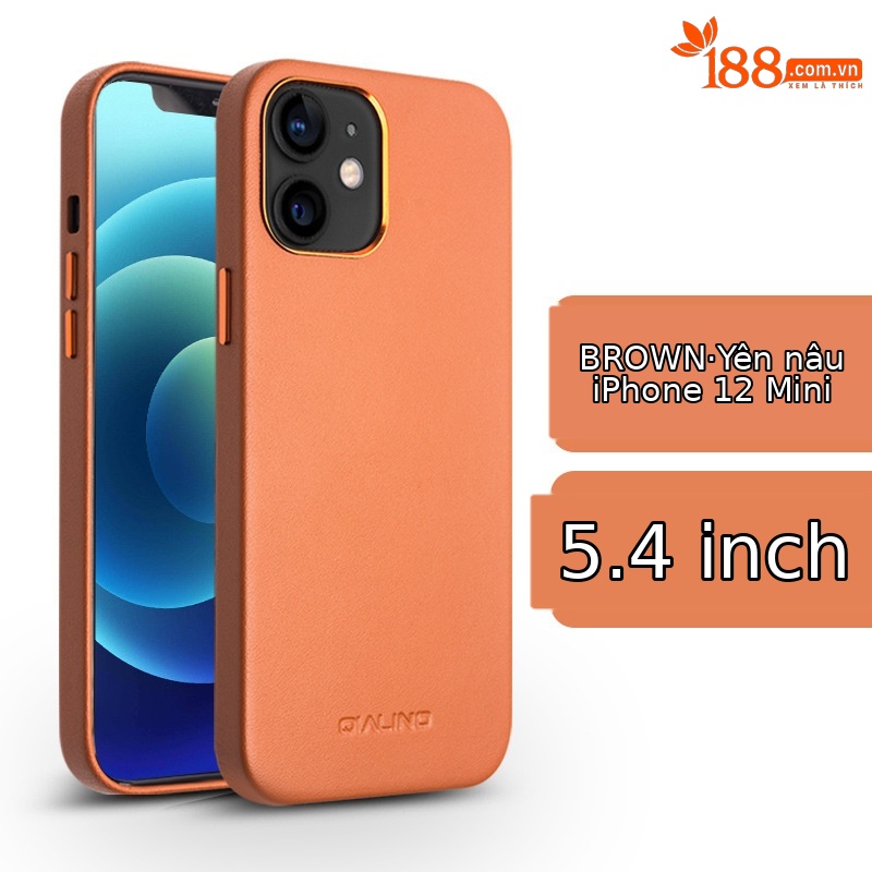 IPhone 12 mini 5,4 inch phiên bản chính thức màu nâu yên xe
