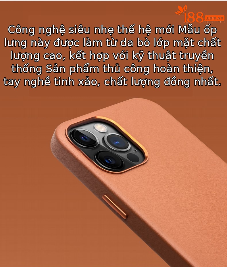 Ốp lưng da thật iPhone 12 Pro Max bảo vệ toàn bộ — IPhone 12 mini 5,4 inch màu đen chính thức, IPhone 12 mini phiên bản chính thức 5,4 inch màu xanh, IPhone 12 mini 5,4 inch màu đỏ chính thức, IPhone 12 mini 5,4 inch phiên bản chính thức màu nâu yên xe chi tiết 7