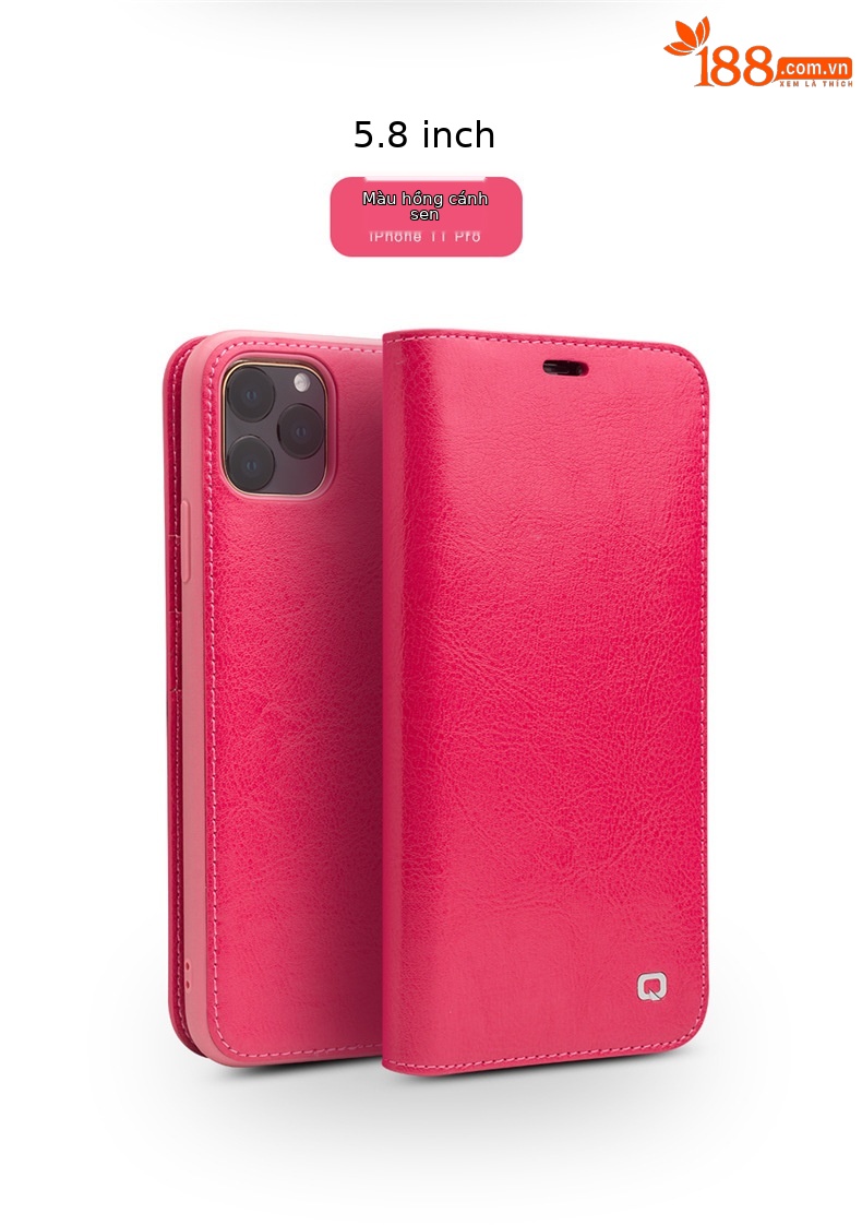 Ốp lưng da thật iPhone 11 Pro Max – Bao da doanh nhân sang trọng — IPhone 11 6,1 inch màu đen cổ điển, IPhone 11 màu nâu cổ điển 6,1 inch, IPhone 11 Pro 5,8 inch màu đen cổ điển, IPhone 11 Pro 5,8 inch màu nâu cổ điển chi tiết 16