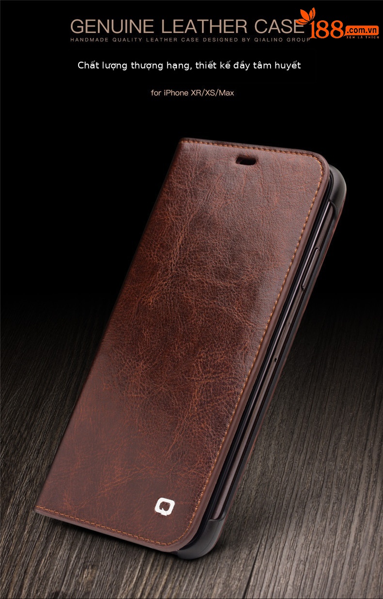 Ốp lưng da thật cho iPhone 7/8 Plus, Xr, Xs Max – Bao da doanh nhân chống sốc viền dày — Màu nâu cổ điển iphone7 4,7 inch, Màu đen cổ điển iphone7 4,7 inch, IPhone8 màu nâu cổ điển, IPhone8 đen cổ điển chi tiết 8