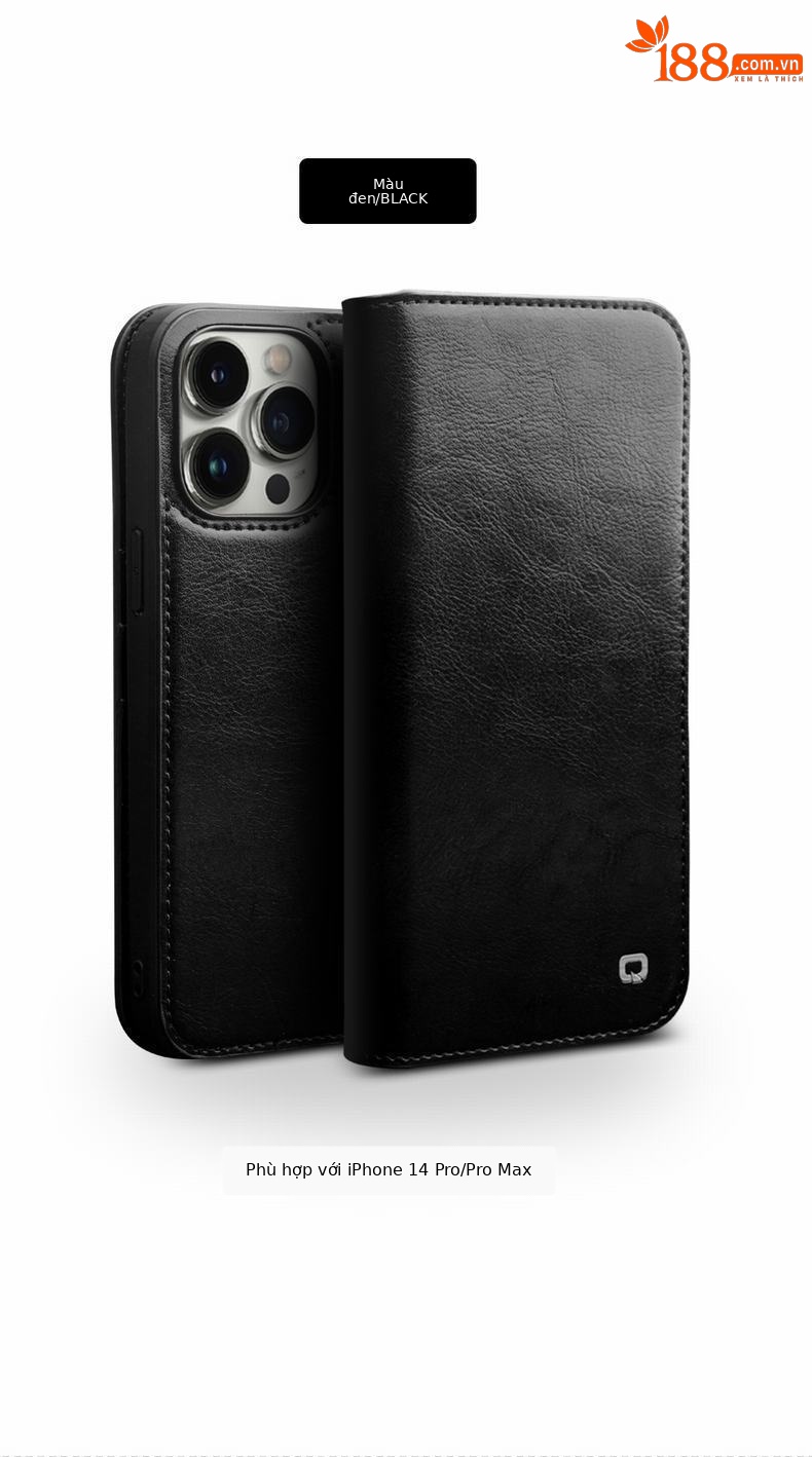 Ốp lưng điện thoại iPhone 14 Pro Max chống sốc viền dày, có khe đựng thẻ — 6.1inch iPhone14 Màu Nâu Cổ Điển, 6.1inch iPhone14 Màu Đen Cổ Điển, 6.1inch iPhone14pro màu nâu cổ điển, 6.1inch iPhone14pro đen cổ điển chi tiết 10