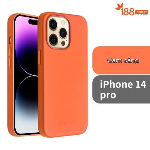 IPhone14pro 6.1 inch phiên bản chính thức màu cam hấp thụ từ tính