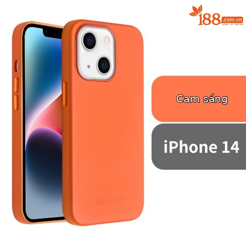 IPhone14 6,1 inch phiên bản chính thức màu cam hấp thụ từ tính