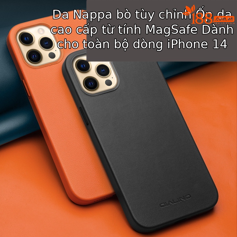 Ốp lưng từ tính chống rơi cho iPhone 14 Plus / 14 Pro Max, da thật, viền dày bảo vệ — IPhone14 pro max 6,7 inch phiên bản chính thức màu đen hấp thụ từ tính, IPhone14 pro max 6,7 inch phiên bản chính thức màu cam hấp thụ từ tính, IPhone14 pro max phiên bản chính thức 6,7 inch hấp thụ từ màu nâu đỏ, IPhone14pro 6.1 inch phiên bản chính thức màu cam hấp thụ từ tính