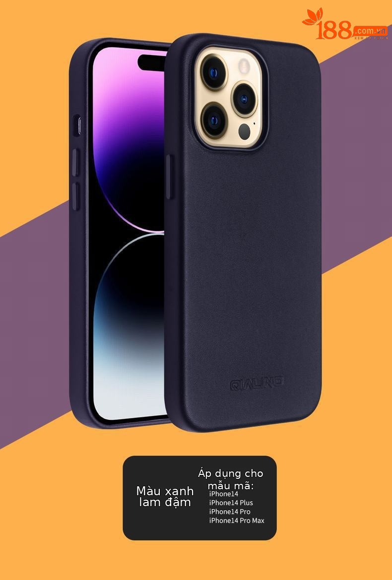 Ốp lưng từ tính chống rơi cho iPhone 14 Plus / 14 Pro Max, da thật, viền dày bảo vệ — IPhone14 pro max 6,7 inch phiên bản chính thức màu đen hấp thụ từ tính, IPhone14 pro max 6,7 inch phiên bản chính thức màu cam hấp thụ từ tính, IPhone14 pro max phiên bản chính thức 6,7 inch hấp thụ từ màu nâu đỏ, IPhone14pro 6.1 inch phiên bản chính thức màu cam hấp thụ từ tính chi tiết 13