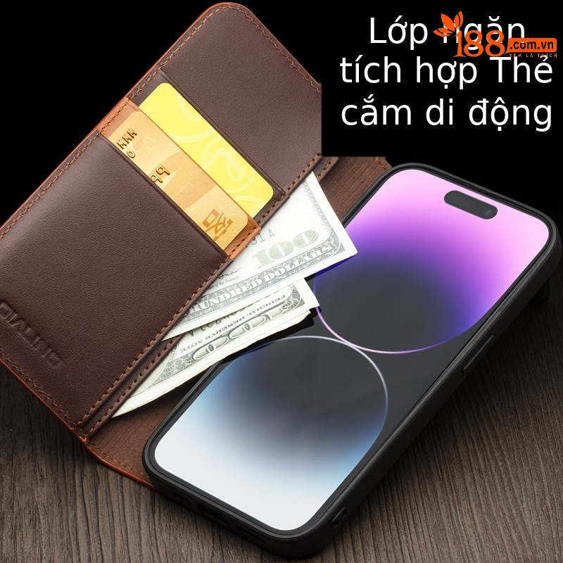 Ốp lưng iPhone 14 Pro Max da thật nắp lật chống rơi — IPhone14 6,1 inch màu đỏ cổ điển thế hệ thứ hai, IPhone14pro 6,1 inch màu đỏ cổ điển thế hệ thứ hai, IPhone14 plus 6,7 inch màu nâu cổ điển thế hệ thứ hai, IPhone14 plus 6,7 inch màu đỏ cổ điển thế hệ thứ hai