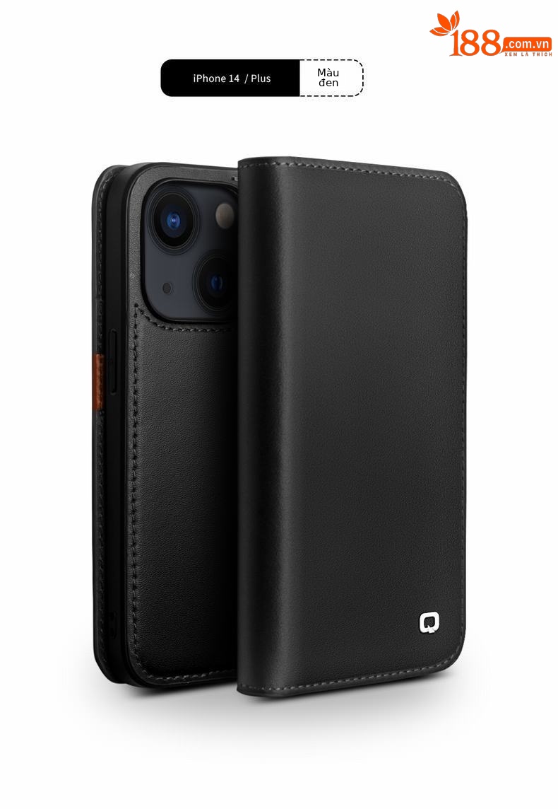 Ốp lưng iPhone 14 Pro Max da thật nắp lật chống rơi — IPhone14 6,1 inch màu đỏ cổ điển thế hệ thứ hai, IPhone14pro 6,1 inch màu đỏ cổ điển thế hệ thứ hai, IPhone14 plus 6,7 inch màu nâu cổ điển thế hệ thứ hai, IPhone14 plus 6,7 inch màu đỏ cổ điển thế hệ thứ hai chi tiết 11