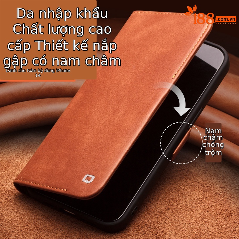 Ốp lưng da thật nắp lật tích hợp thẻ từ cho iPhone 14 Pro Max — IPhone14 plus 6,7 inch màu đen cổ điển thế hệ thứ 3, IPhone14 plus 6,7 inch cổ điển thế hệ thứ 3 màu nâu nhạt, IPhone14 6,1 inch màu đen cổ điển thế hệ thứ 3, IPhone14 6,1 inch màu nâu nhạt cổ điển thế hệ thứ 3