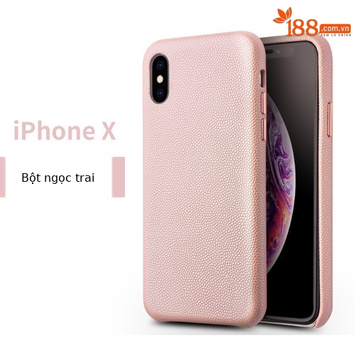 Bột ngọc trai da bò cổ điển iPhoneX
